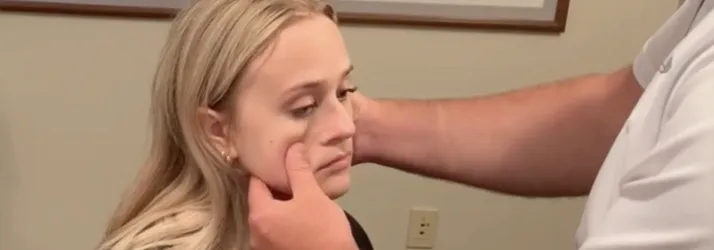 Chiropractor Frederick MD Sebastian Lipinski Adjusting A Patient