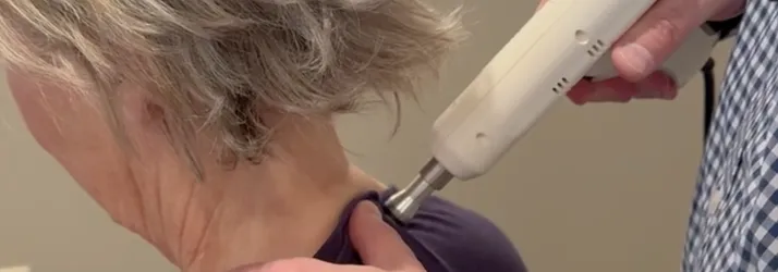 Chiropractor Frederick MD Sebastian Lipinski Adjusting Work Injury Patient Chiropractor Frederick MD Sebastian Lipinski Adjusting Work Injury Patient